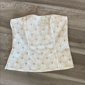 White House Black Market WHBM Boustier Corset